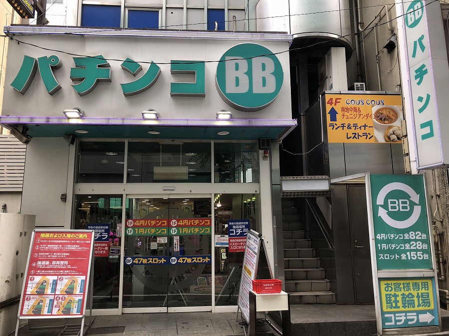 BBステーション日暮里の外観
