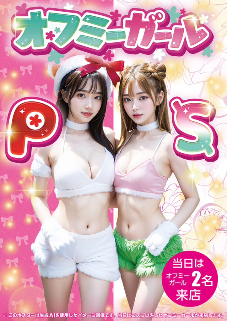 オフミーガール来店PSさん