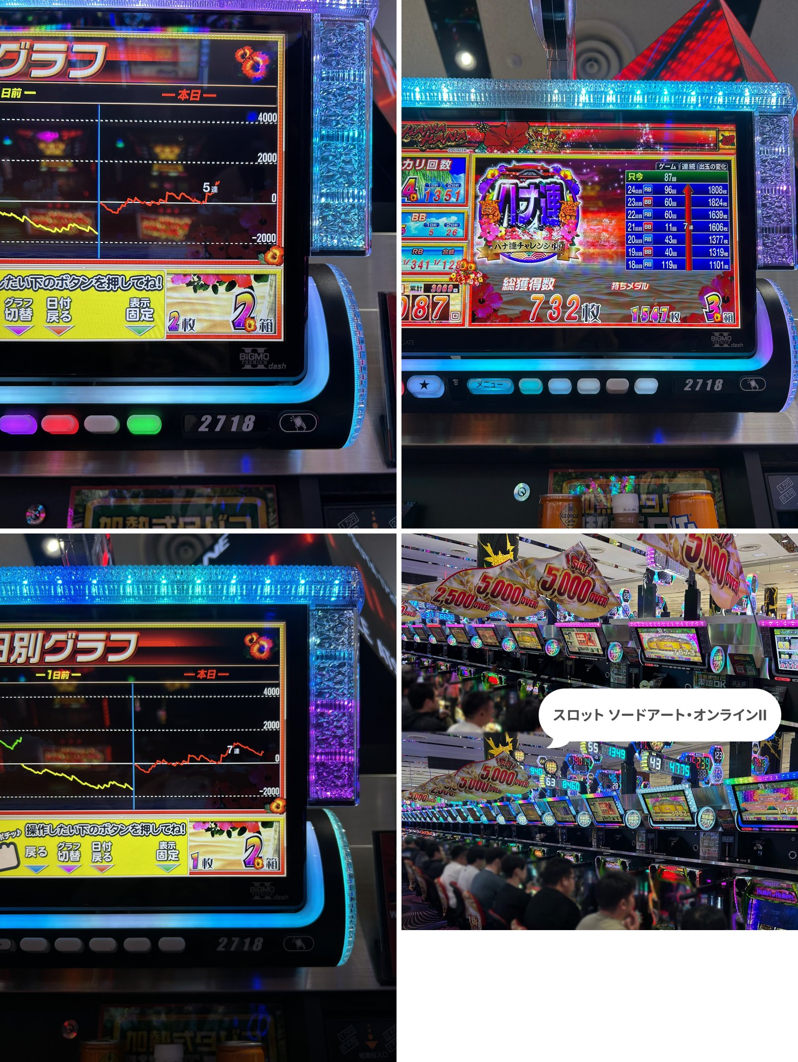 終日にわたり満席が続いたSAOⅡのコーナー