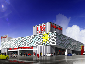 DSGアリーナ七尾店の外観
