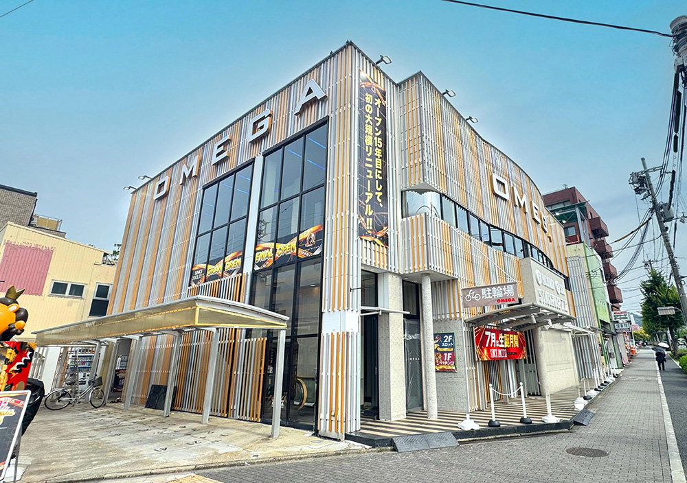 エンターテイメントオメガ白梅町店の外観