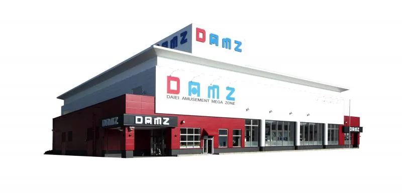 DAMZ村上店の外観