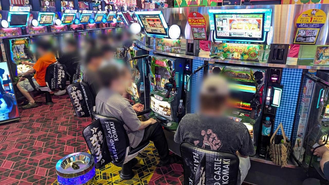 高稼働の店内